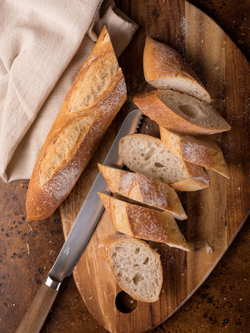French Sourdough Baguette - Farmhouse Cafe & Bakery